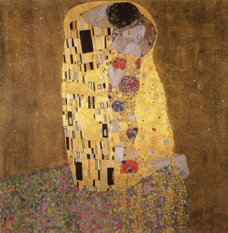 Gustav Klimt The Kiss china oil painting image